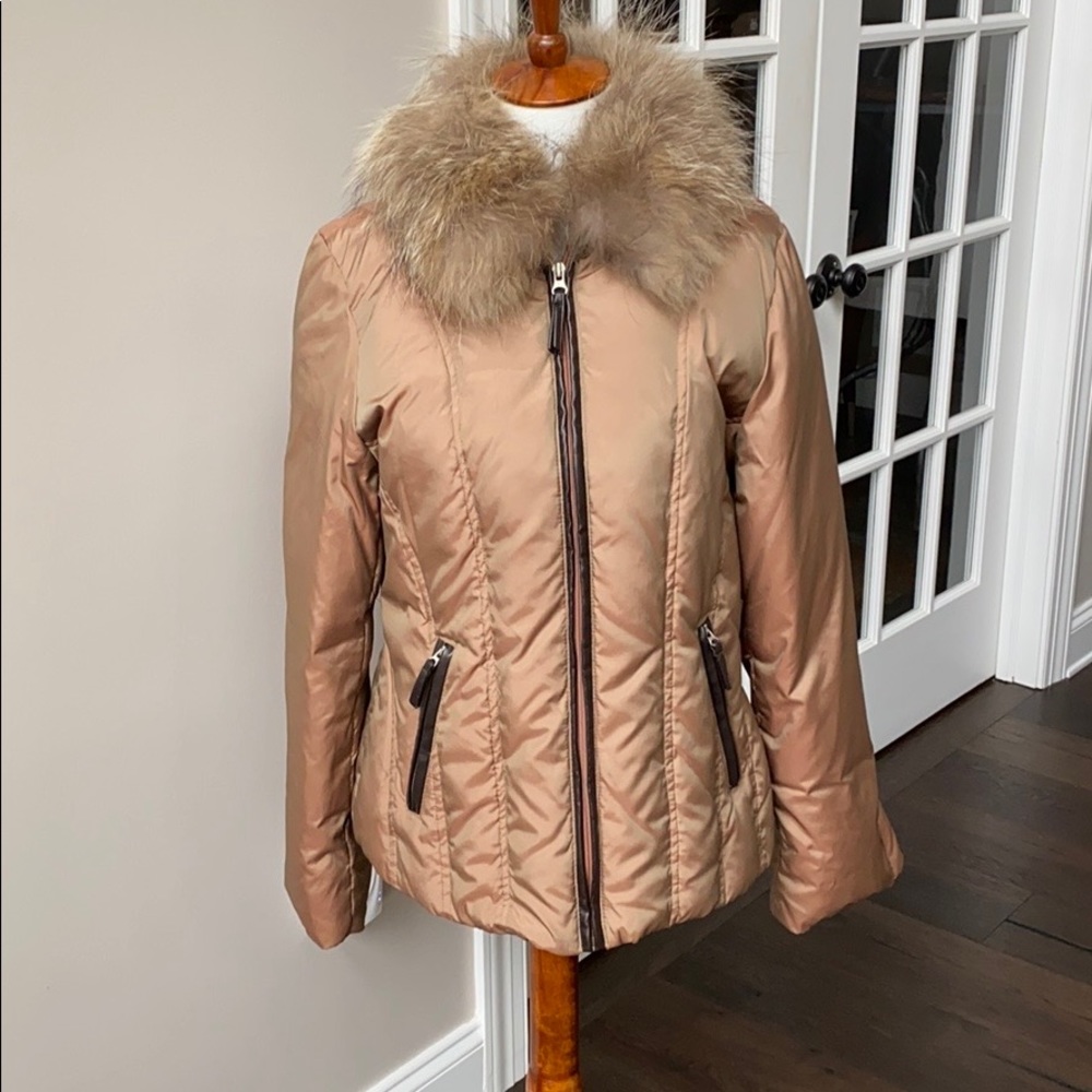 Michael Kors Down Jacket with Fur collar